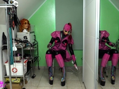 Enthousiasteling, Blond, Fetisj, Hd, Latex, Kut duiken, Speelgoed, Nat