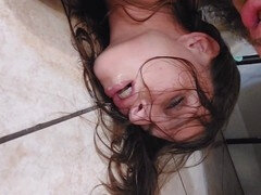 Fuck her brains out, spit on her face, police woman