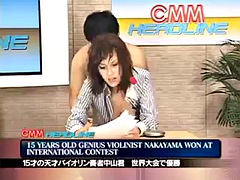 Asiatisch, Viele männer bespritzen eine frau, Japanische massage, Masturbation