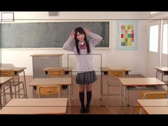 Ayami Shunka gets bonked in the classroom