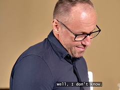 Mooi, Grote mammen, Blond, Daddy, Europees, Hardcore, Kantoor, Slet