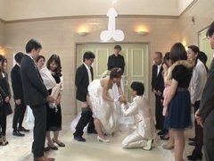 アジア人, 結婚, イく瞬間, フェティッシュ, ハードコア, 日本人, 結婚式, 妻