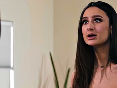 GIRLSWAY - Dirty Panty Addict Eliza Ibarra Gets Disciplined By Her Upset Stacked Stepmom
