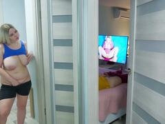 18 años, Amateur, Papá, Casero, Masturbación, Ruso, Tabú, Tetas