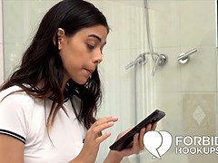 Sucer une bite, Brunette brune, Collège université, Tir de sperme, Faciale, Hd, Chatte, Adolescente