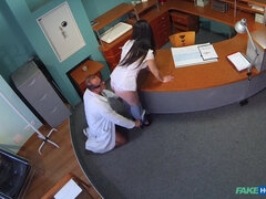 Amateur, Mamada, Engañando, Polla, Pajear, Oficina, Virgen, Voyeur