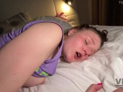 Enthousiasteling, Grote lul, Pijpbeurt, Sperma, Dochter, Klein, Zusters, Tiener