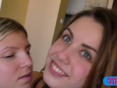 Anal, Blonde, Sucer une bite, Brunette brune, Domination, Léchez, Rasée, Adolescente