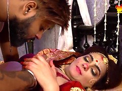 エロ熟女, 指いじり, インド人, キス, なめる, オナニー, 熟年, オーガズム