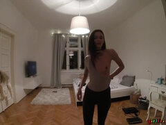 69 negenenzestig, Blond, Vriendin, Likken, Buiten, Kut duiken, Douche, Tieten likken