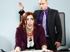 Большой член, Минет, Собачьи, Волосатые, Натуральные сиськи, В офисе, Короткая стрижка, Сиськи