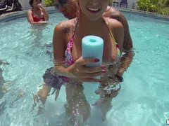Naked Pool Party Chicks