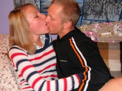 Slaapkamer, Grote lul, Blond, Pijpbeurt, Hondjeshouding, Natuurlijke tieten, Mager, Tieten likken