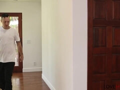 Grote mammen, Blond, Pijpbeurt, Diep in de keel, Hardcore, Mager, Tiener, Vrouw