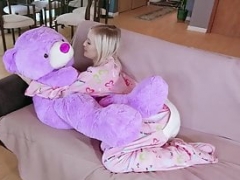 Verga grande, Rubia, Corridas, Sexo duro, Flaco, Adolescente, Tetas