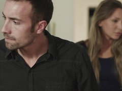 Sucer une bite, Couple, Tir de sperme, Embrassement, Lesbienne, Masturbation, Jupe, Suçant