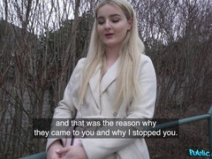 アメリカ人, 美女, ハードコア, 自家製, お金, 公共, タトゥー, オッパイの