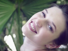 Arsch, Schönheit, Bikini, Nippel, Im freien, Pool, Solo, Nass