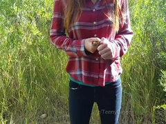 Amateur, Gros seins, Fait maison, Orgasme, Public, Rousse roux, Adolescente