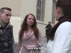 Amateur, Mamada, Corridas, Checa, Polla, Europeo, Al aire libre, Intercambio de parejas