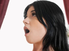 Sexy Brunette In The Dining Room Hard Fuck With Boyfriend