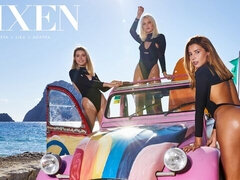 Culo grande, Verga grande, Mamada, Pareja, Cuadrupleta, Al aire libre, Adolescente, Tetas