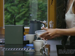 Brunette brune, Tromperie, Papa, Hd, Pigtail, Rasée