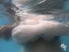 Bikini, Tetona, Erótico, Monstruo, Piscina, Pov, Solo, Tetas