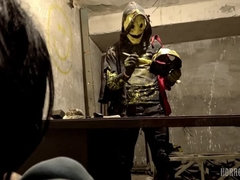 Anaal, Bondage discipline sadomasochisme, Bizar, Zwart, Gebondenheid, Sperma, Hardcore, Pissen