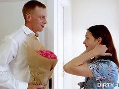 Dirty Flix - Matty - Teen enjoys cock, berry & cum