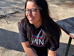 Geschnappt, Latina, Masturbation, Milf, Pov, Öffentlich, Titten, Netzkamera