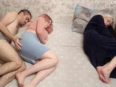 Amateur, Cul, Attrapée, Tromperie, Hard, Chatte, Russe, Nénés