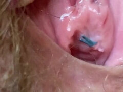 En gros plan de très près, Européenne, Doigter, Hd, Hongroise, Chatte, Vierge, Bizarre