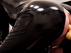 Deens, Seksspeelgoed, Europees, Hardcore, Latex, Shemale, Alleen, Speelgoed