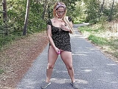 In den arsch, Im freien, Öffentlich, Vibrator
