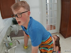 Bailey Base gives blow and rim jobs to Jimmy Michaels