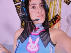 Fille latino, Seins flasques, Webcam