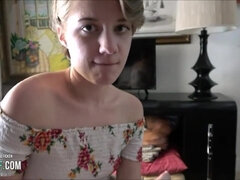 Amateur, Blonde, Éjaculation interne, Fait maison, Adolescente