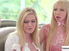 Me and stepsis making out with stepmom