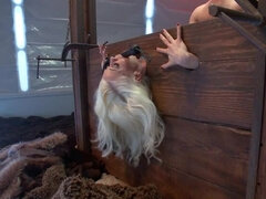 Anal, Bizarro, Rubia, Morena, Grupo, Látex, Lencería, Mascara