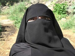 Arabisch, Grote kont, Grote lul, Zwart, Pijpbeurt, Hondjeshouding, Pop, Buiten