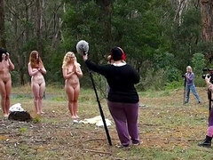 Amateur, Derrière les coulisses, Gros seins, Poilue, Hd, De plein air, Fête, Public