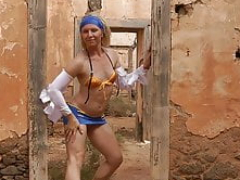 Gipsy fisting sex her bum in abandoned building