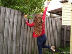 Al aire libre, Pelirrojo, Afeitado, Solo