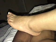 DaCaptainAndMimosa in NICE FEET AND NICE PUSSY IN THE HOTEL