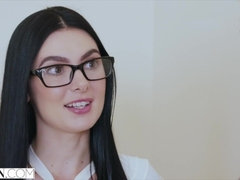 Sucer une bite, Brunette brune, Queue, Poilue, Hd, Léchez, Réalité, Chevaucher