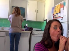 Bezaubernd, Amerikanisch, Blasen, Hundestellung, Pov, Titten