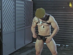 Leger, Grote lul, Lul, Homo, Hd, Aftrekken, Masturbatie, Alleen