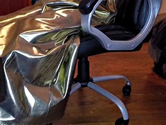 Lingerie, Satin, Transfrau, Rock