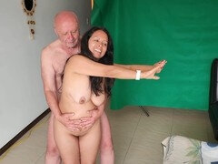 In den arsch, Strand, Grosser arsch, Paar, Fussjob, Reif, Nippel, Nudist
